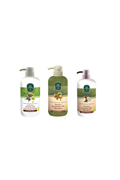 Eyüp Sabri Tuncer Promo Pack Hair Care (Macadamia Shampoo, Coconut Shampoo, C...