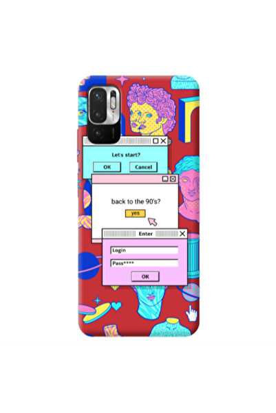 Other Xiaomi Redmi Note 10 Pro 5G Enter Login Red Colored Silicone TPU Θήκη