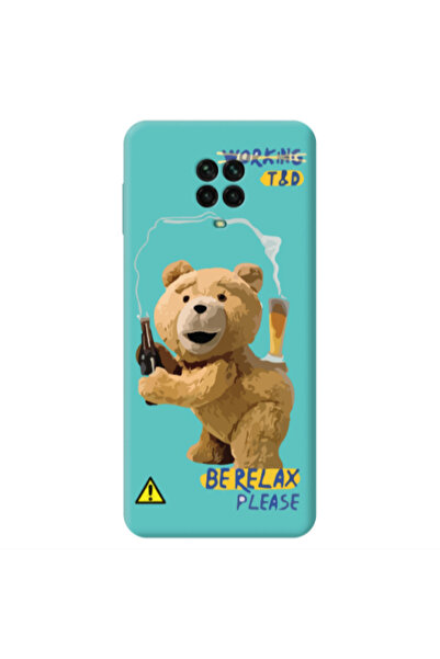 Other Xiaomi Redmi Note 9 Pro Be Relax Turquoise Colored Silicone TPU Θήκη