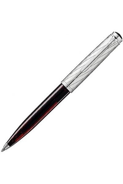 Pelikan قلم حبر جاف سوفيران M625، أحمر داكن شفاف، علبة هدايا