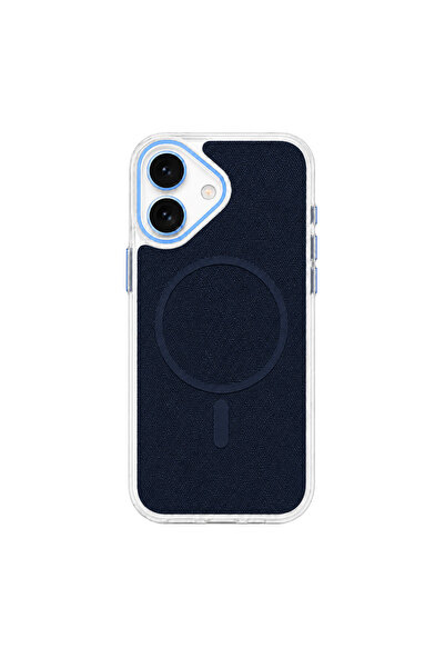 Brabus iPhone 17 Uyumlu Uniq MagSafe Özellikli Orijinal Keten Kaplamalı Sarar...