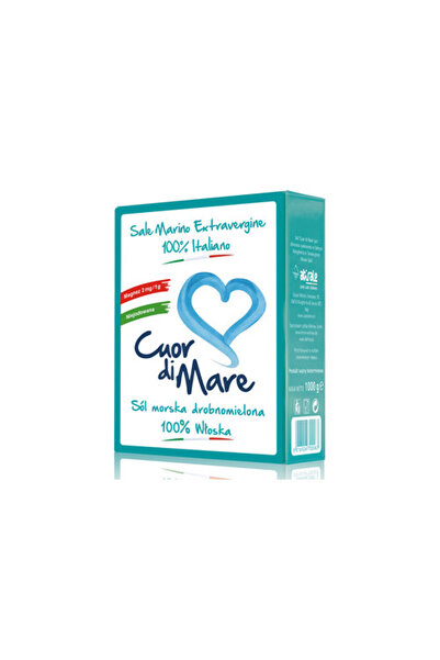OEM Sare de mare Cuor di Mare neiodată, fină, verde 1KG