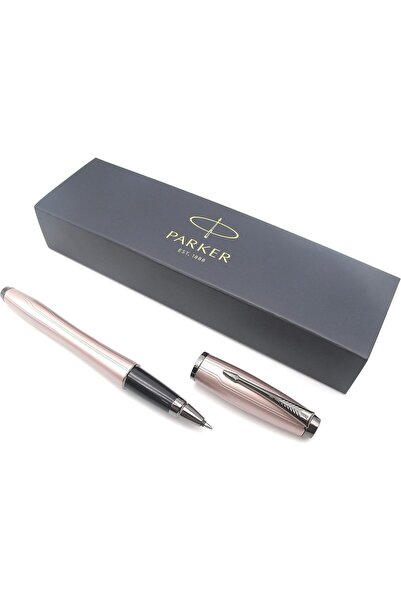 Parker Urban Rollerball Pen with Metallic Accents, Engraved Shape, and Black ...