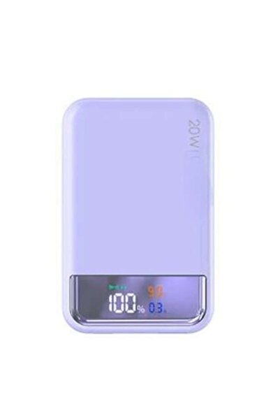 TU&YA ®   Baterie externă wireless, 10.000 mAh, Universală, Cablu USB, PD 20W...