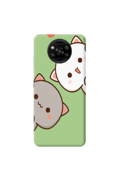 Other Xiaomi Poco X3 /X3 Pro We are here Light Green Colored Silicone TPU Θήκη