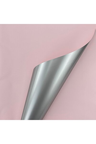 OEM Celofan Bicolor Roz-Gri Sidef Dublu 58x58 cm