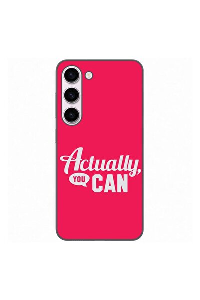 OEM Θήκη συμβατή με Samsung Galaxy S23 Σιλικόνης Gel TPU με σχέδιο μηνύματος ...