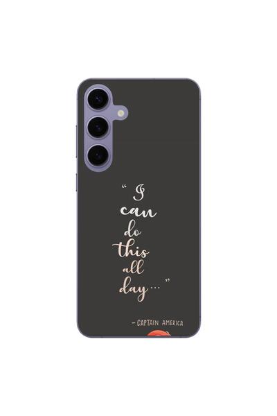 OEM Θήκη συμβατή με Samsung Galaxy S24 Plus Σιλικόνης Τζελ TPU με σχέδιο μηνύ...