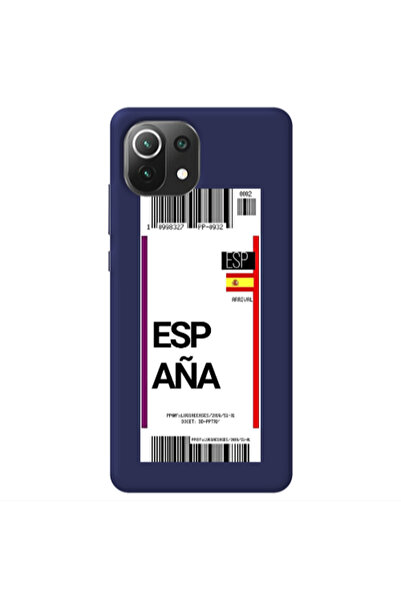 Other Xiaomi Mi 11 Lite Espana Arrival Dark blue Colored Silicone TPU Θήκη