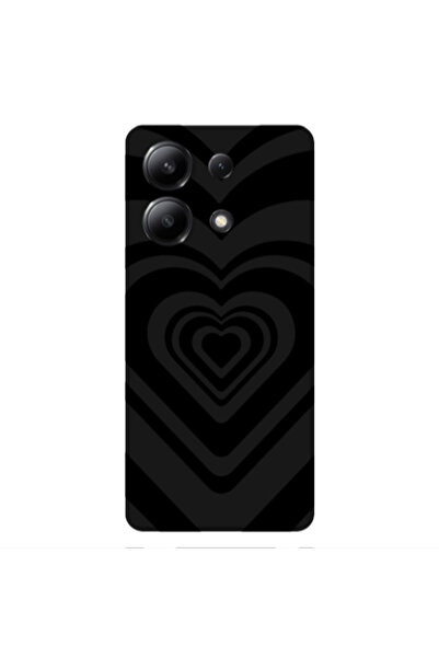 Other Xiaomi Redmi Note 13 4G Hypnosis Black Colored Silicone TPU Θήκη