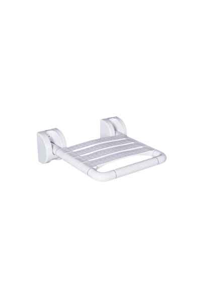KANA Wall-mounted shower chair without backrest for seniors