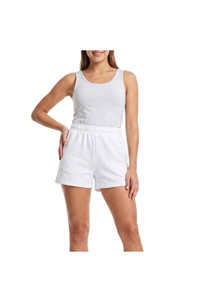 Barinoska Women's Elastic Waist Mini Shorts Cotton Combed Cotton Comfortable ...