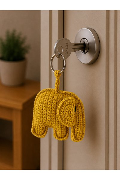 FLY LIFE Hand-Knitted Amigurumi Keychain / Bag Charm