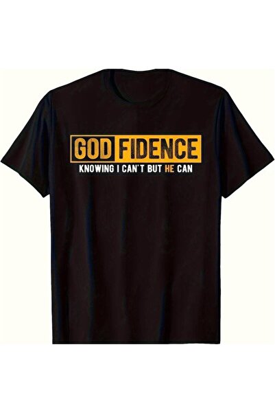 2mcup 180g Christian "God Cannot, But He Can" Motivational T-Shirt 170g Breat...