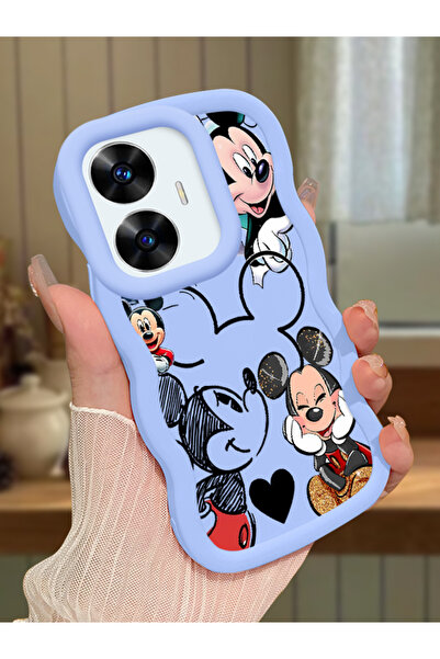 PATTERNOVA Realme C55 Uyumlu Yüksek Kalite Anime Kılıf, Tam Koruma Darbeye Da...