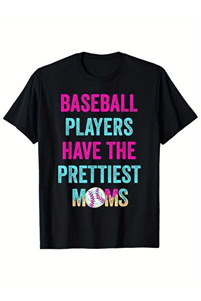 BASEPULSE Men'S Women'S Funny "Baseball Players Have the Prettiest Moms" Grap...