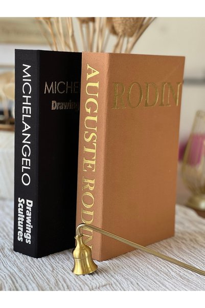 Velzade Home Fabric Decorative Book Box Set of 2 - Ro & Mic - Hidden Storage ...