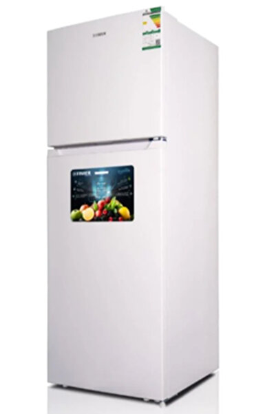fısher Two-Door Refrigerator, with Ice Maker, 494 Liters, 17.5 Cubic Feet, Wh...