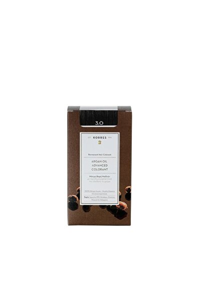 korres Argan Oil Advanced Colorant 3.0 Καστανό Σκούρο