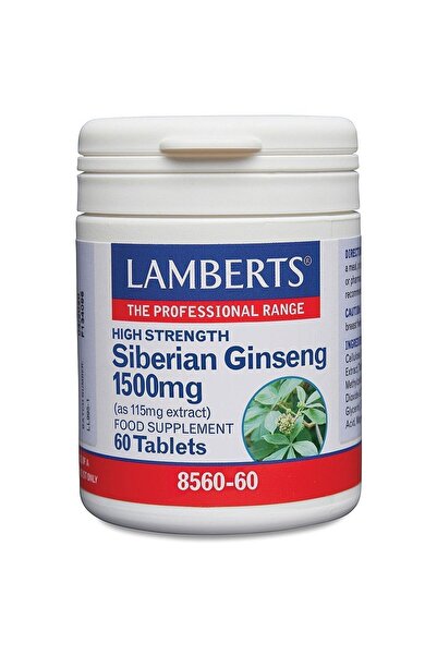 Lamberts Siberian Ginseng 1500mg Ενισχύει τον Οργανισμό στην Αντιμετώπιση του...