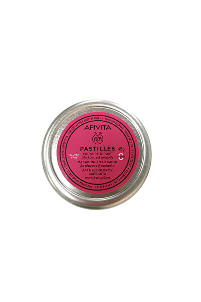 Apivita Pastilles Παστίλιες με Βατόμουρο &amp; Πρόπολη για τον Πονόλαιμο &amp...