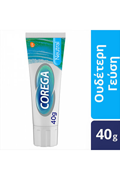 Corega Neutral Στερεωτική Κρέμα Οδοντοστοιχιών 40g (ουδέτερη γεύση)