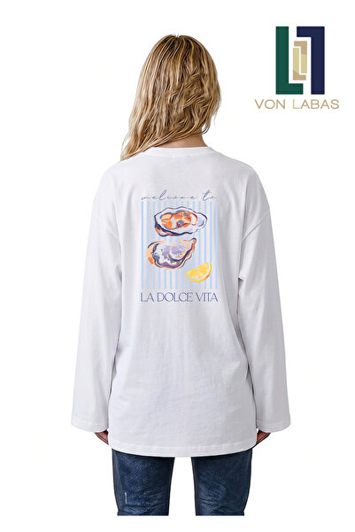 Grafftee Clothing Summer Vibe (Summer Vibe) Θεματικό μακρυμάνικο μπλουζάκι με...