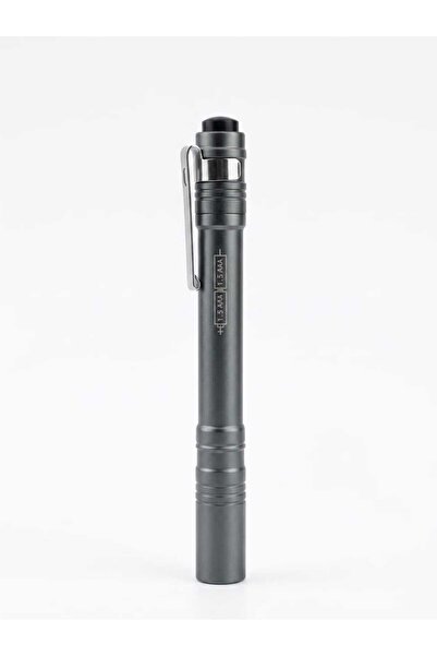 gaman GP-206 Kalem Tipi LED El Feneri – Taşınabilir Metal Gövde Penlight Açma...