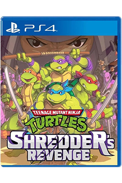 Playstation PS4 Turtles shredder’s revenge