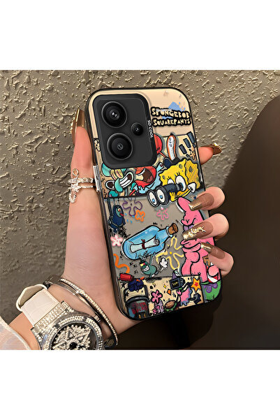 ARTISHELL Redmi Note 13 Pro Plus+ 5G Uyumlu Hafif lüks çizgi film tarzı şık d...