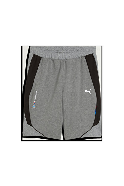 Puma BMW MMS SWEAT SHORTS Gri Erkek Şort