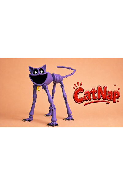 MAYA3DSTUDIO POPPY PLAYTİME CATNAP FİGÜRÜ