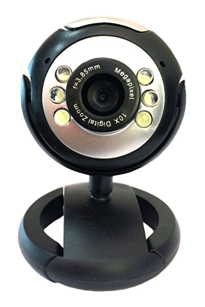 POWERTECH Web Camera PT-509 1.3MP, Plug & Play, μαύρη