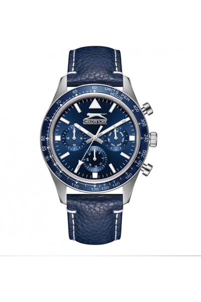 Slazenger Ceas bărbătesc SL.09.2361.2.03, albastru marin, elegant — perfect c...