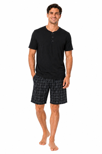 ÖZKAN underwear Özkan 1000-4-5 Men's 100% Cotton Single Jersey Front-Patch Sh...