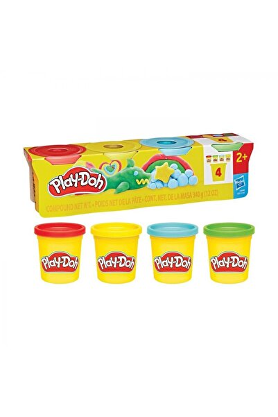 Hasbro Play-Doh Κλασικό Σετ 4 τεμαχίων (G0512)