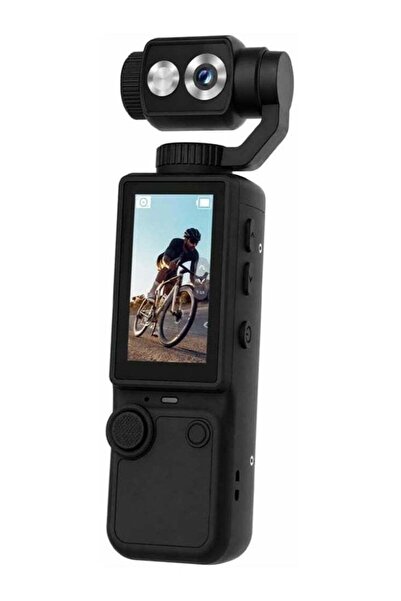 ZOUQAHUB MUNTAQI Q8 4K Ultra HD Pocket Vlogging Camera with 1-Inch Sensor, 3-...