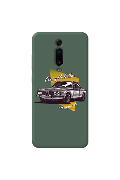 Other Xiaomi Mi 9T Pro Classy Collection Dark Green Colored Silicone TPU Θήκη