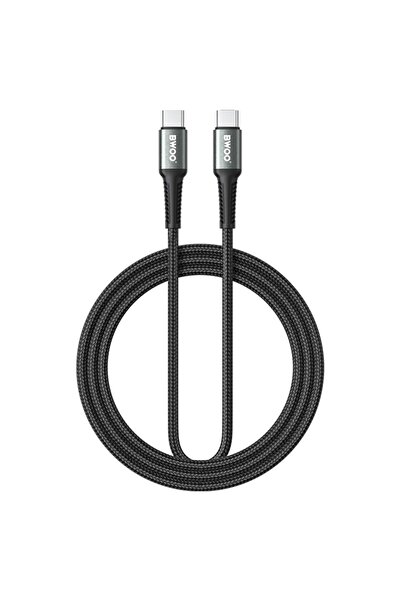 Bwoo BO-X288C-C-2M Πλεγμένο Καλώδιο Δεδομένων και Γρήγορης Φόρτισης PD 60W Ty...