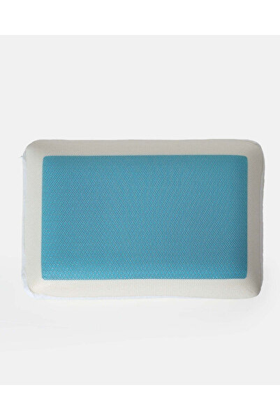 REDTAG White and Blue And Memory Foam Pillow