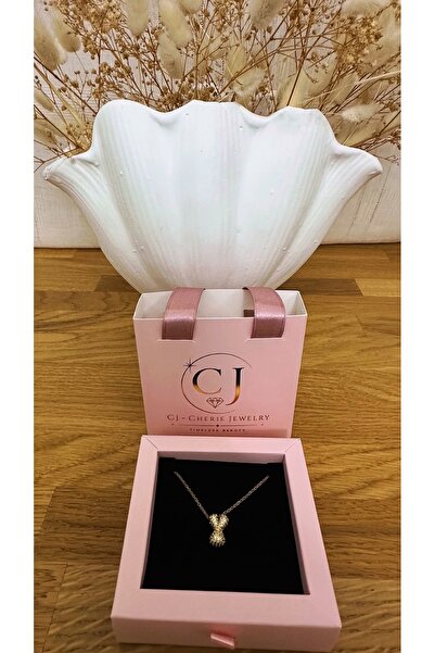CHERİE ✨ CJ Signature Zirkon Harf Kolye ⭐️