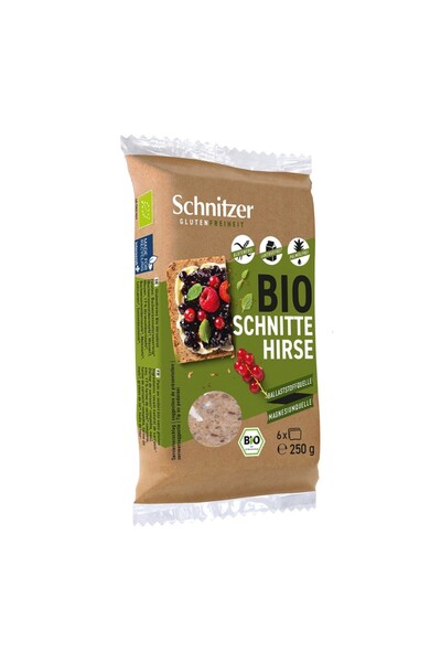 Schnitzer Paine din mei fara gluten si lactoza 6 felii,