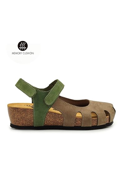 PLAKTON 826140 Nobuck Kaki/Oliva