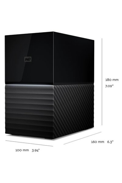 WESTERN DIGITAL My Book Duo 20TB 3.5” USB 3.0 Negru