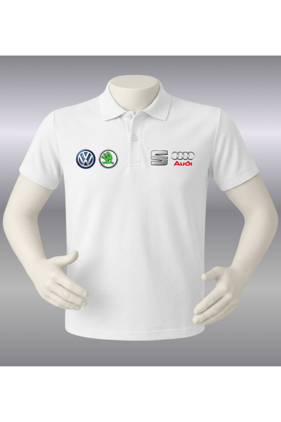 dafri TRICOU SPECIAL DIN BUMBAC CU GULER POLO ȘI IMPRIMEU WAG