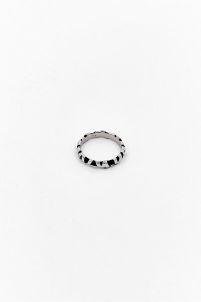 Brosway Men Stoneage Ring, Silver