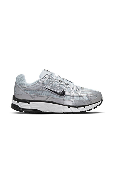 Nike P-6000 Retro Koşu Stili Günlük Spor Ayakkabı Gümüş / Beyaz / Siyah