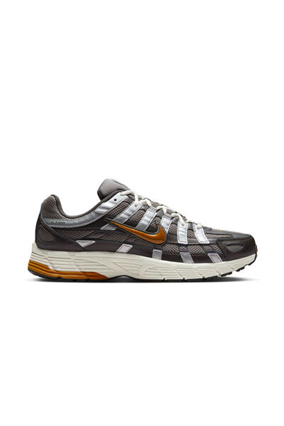Nike P-6000 2000'ler Koşu Stili Günlük Spor Ayakkabı Kül Grisi / Bronz / Beyaz