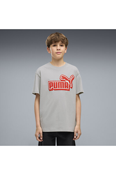 Puma Essentials Logo Lab Relaxed Graphic Tee Jugend