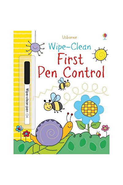 Usborne Wipe-Clean First Pen Control Book